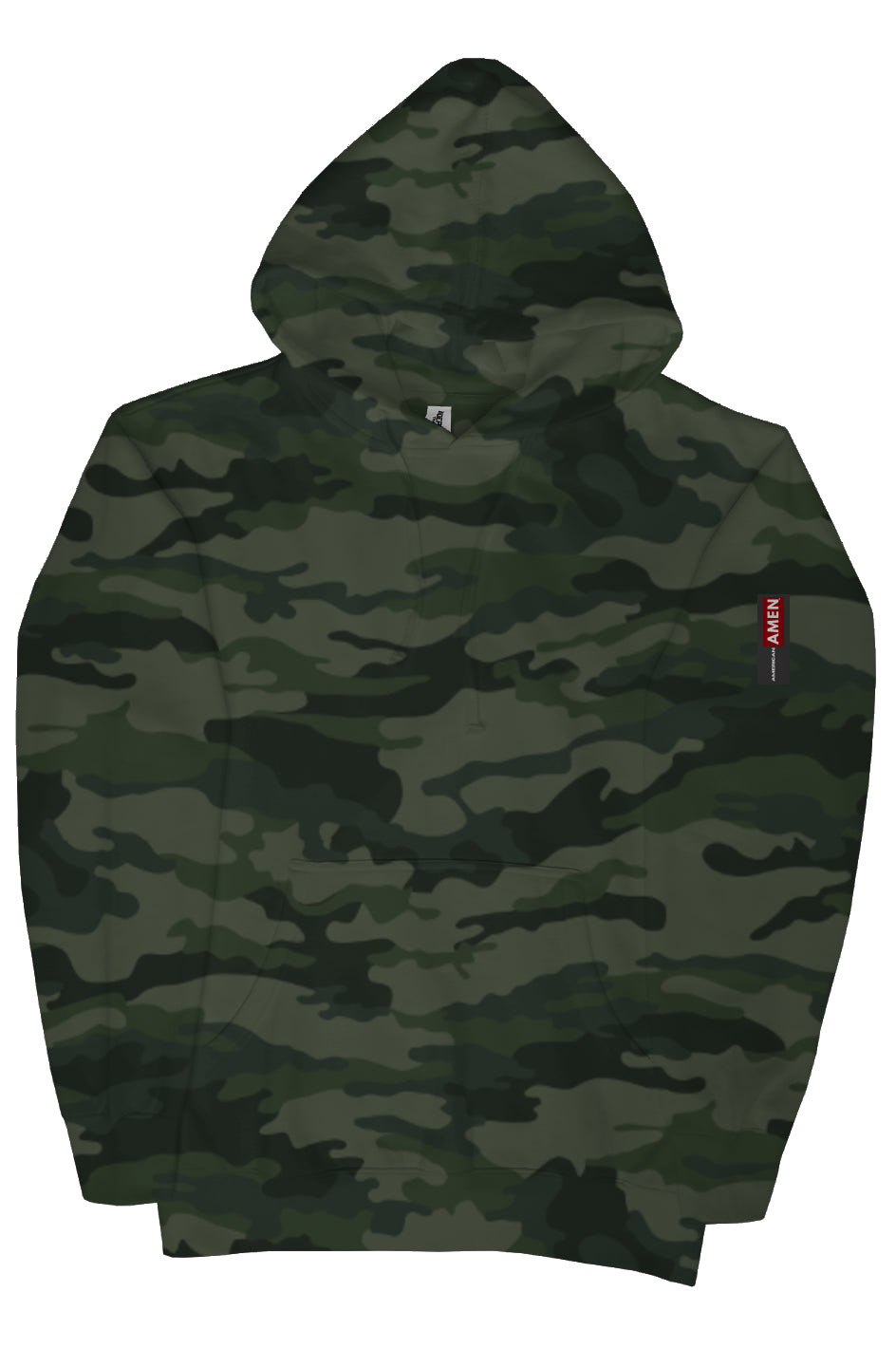 American Amen Originals Hoodie - Camo Heavy