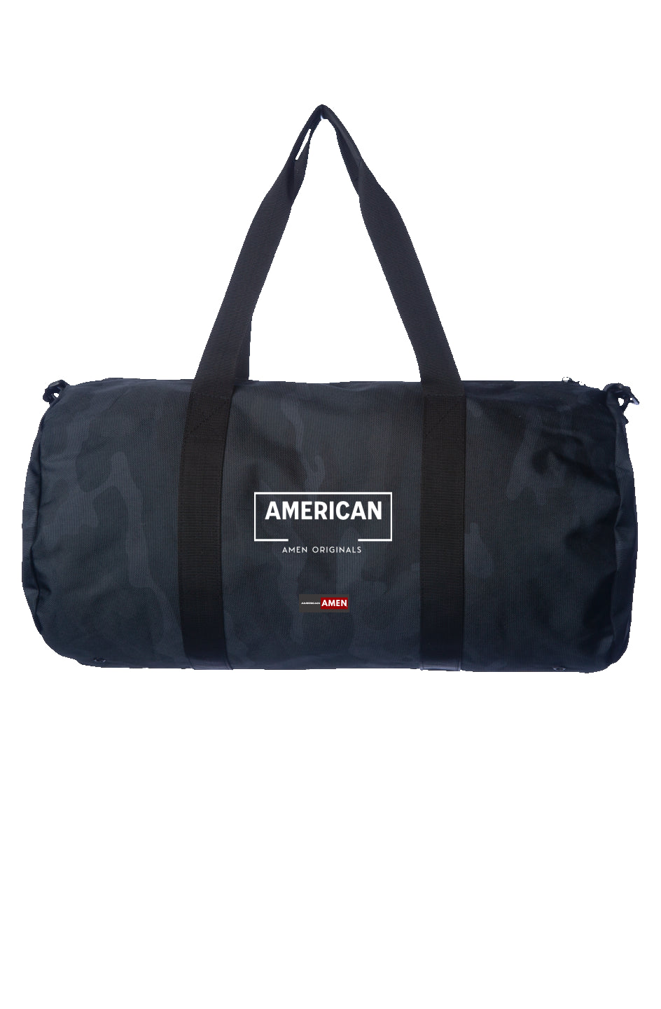 American Amen Originals Day Trip Duffle - Black Camo